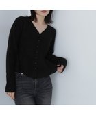 【ナチュラル ビューティー ベーシック/NATURAL BEAUTY BASIC】のリンクスペプラムカーディガン 24AW クロ|ID: prp329100004118233 ipo3291000000028865898