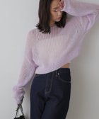 【フリーズマート/FREE'S MART】のシアーモヘヤライクニット 人気、トレンドファッション・服の通販 founy(ファニー) ファッション Fashion レディースファッション WOMEN トップス・カットソー Tops/Tshirt ニット Knit Tops キャミ Cami シアー Sheer タンク Tank パープル Purple 人気 Popularity 冬 Winter 秋 Autumn/Fall thumbnail パープル|ID: prp329100004118268 ipo3291000000028070150