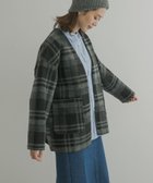 【アーバンリサーチ ドアーズ/URBAN RESEARCH DOORS】のスライバーガウンコート 人気、トレンドファッション・服の通販 founy(ファニー) ファッション Fashion レディースファッション WOMEN アウター Coat Outerwear コート Coats 2024年 2024 2024-2025秋冬・A/W Aw/Autumn/Winter/Fw/Fall/2024-2025 A/W・秋冬 Aw・Autumn/Winter・Fw・Fall-Winter 冬 Winter カーディガン Cardigan ガウン Gown チェック Check ボンディング Bonding 無地 Plain Color thumbnail GRAYCHECK|ID: prp329100004119324 ipo3291000000028737045