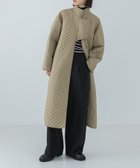 【アーバンリサーチ/URBAN RESEARCH】のスタンドカラーキルティングロングコート 人気、トレンドファッション・服の通販 founy(ファニー) ファッション Fashion レディースファッション WOMEN アウター Coat Outerwear コート Coats 2024年 2024 2024-2025秋冬・A/W Aw/Autumn/Winter/Fw/Fall/2024-2025 A/W・秋冬 Aw・Autumn/Winter・Fw・Fall-Winter 冬 Winter おすすめ Recommend キルティング Quilting スウェット Sweat スタンド Stand スリット Slit タートルネック Turtleneck デニム Denim バイアス Bias パターン Pattern ベーシック Basic ロング Long 定番 Standard thumbnail BEIGE|ID: prp329100004119328 ipo3291000000028084808