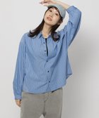 【ニコアンド/niko and】のマーセW襟ボリュームシャツ 人気、トレンドファッション・服の通販 founy(ファニー) ファッション Fashion レディースファッション WOMEN トップス・カットソー Tops/Tshirt シャツ/ブラウス Shirts/Blouses おすすめ Recommend シンプル Simple ストライプ Stripe ダブル Double フレア Flare ベーシック Basic ボトム Bottom thumbnail ブルーストライプ80|ID: prp329100004119364 ipo3291000000028324434