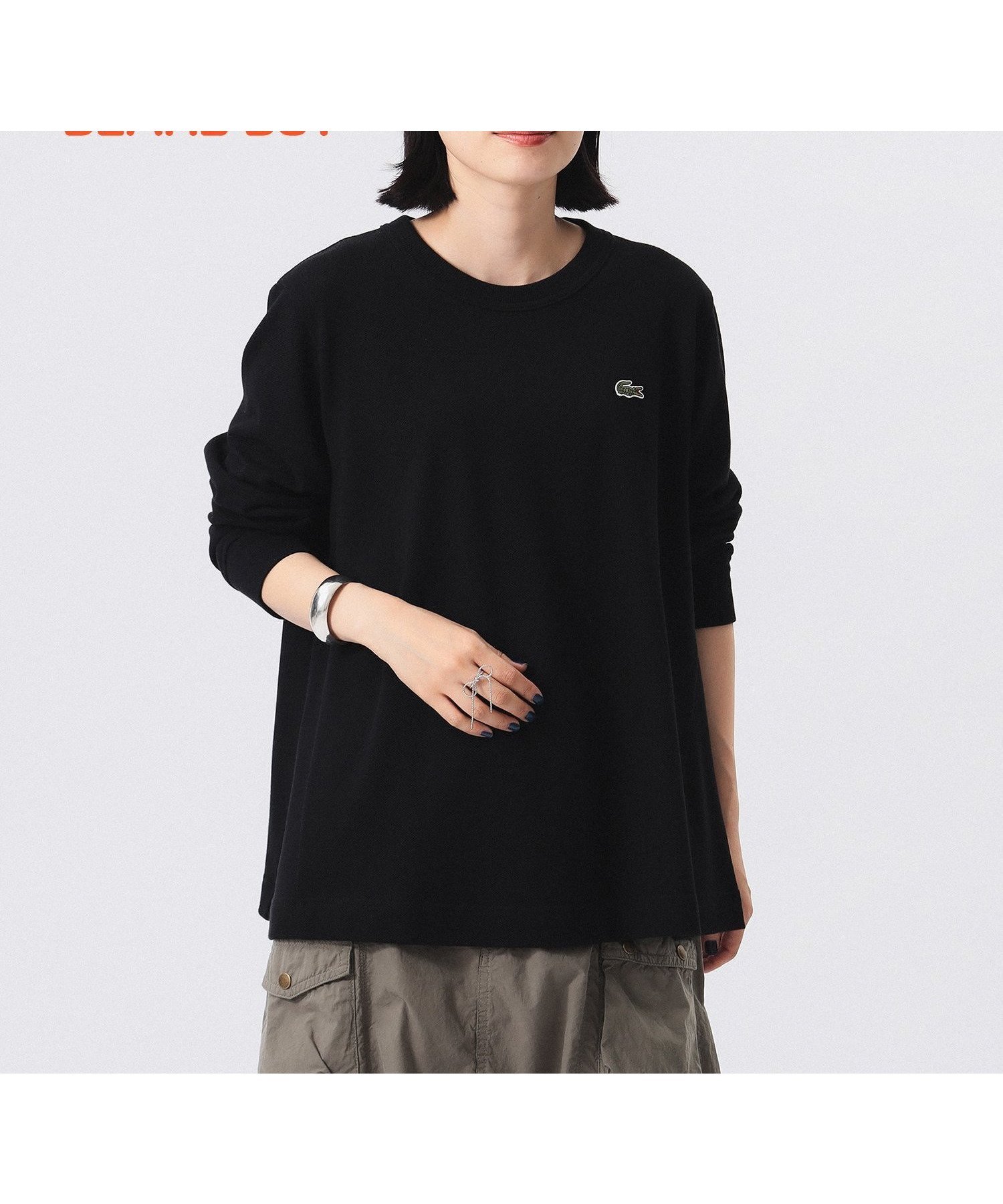 【ビームス ウイメン/BEAMS】のLACOSTE for BEAMS BOY / 別注 Aライン ロングスリーブ Tシャツ 24AW 人気、トレンドファッション・服の通販 founy(ファニー) 　ファッション　Fashion　レディースファッション　WOMEN　トップス・カットソー　Tops/Tshirt　シャツ/ブラウス　Shirts/Blouses　ロング / Tシャツ　T-Shirts　シンプル　Simple　スラックス　Slacks　スリーブ　Sleeve　デニム　Denim　定番　Standard　人気　Popularity　長袖　Long Sleeve　別注　Special Order　ロング　Long　A/W・秋冬　Aw・Autumn/Winter・Fw・Fall-Winter　2024年　2024　エレガント 上品　Elegant　2024-2025秋冬・A/W　Aw/Autumn/Winter/Fw/Fall/2024-2025　 other-1|ID: prp329100004119491 ipo3291000000028328387