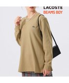 【ビームス ウイメン/BEAMS】のLACOSTE BOY / 別注 Aライン ロングスリーブ Tシャツ 24AW BEIGE|ID: prp329100004119491 ipo3291000000029564551