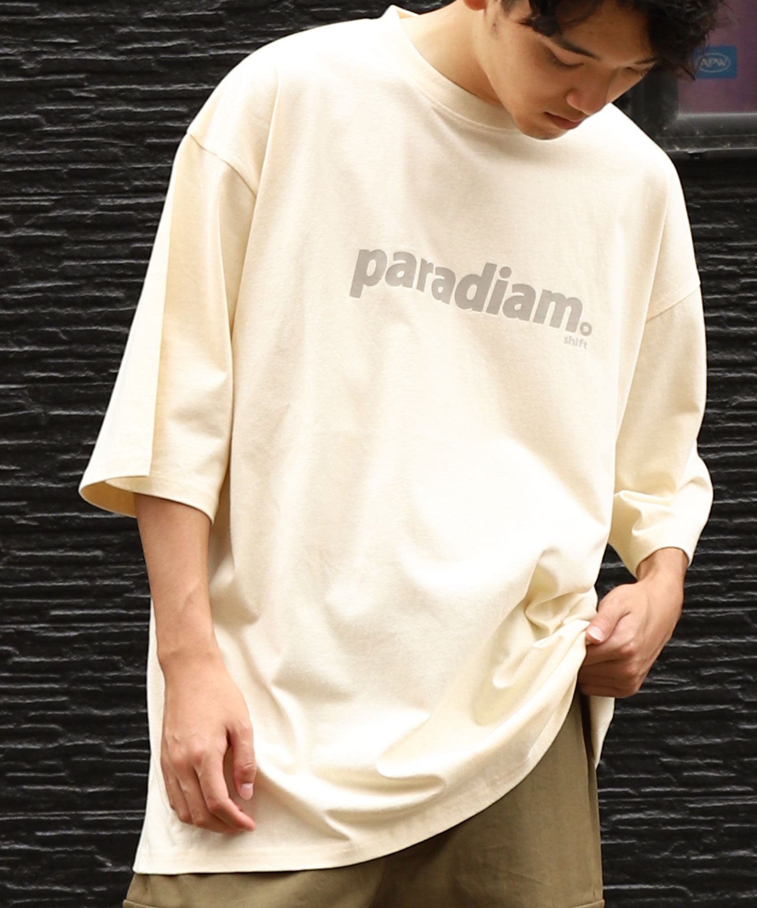 【ジップファイブ/ZIP FIVE】のプリントTシャツ インテリア・キッズ・メンズ・レディースファッション・服の通販 founy(ファニー) 　ファッション　Fashion　レディースファッション　WOMEN　トップス・カットソー　Tops/Tshirt　シャツ/ブラウス　Shirts/Blouses　ロング / Tシャツ　T-Shirts　インナー　Inner　シンプル　Simple　ジャケット　Jacket　プリント　Print　ロング　Long　吸水　Water Absorption　A-CREAM×BEI|ID: prp329100004119498 ipo3291000000028923608