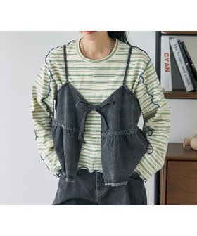 【フリークスストア/FREAK'S STORE】のマルチボーダー メローロンT 24AW 人気、トレンドファッション・服の通販 founy(ファニー) ファッション Fashion レディースファッション WOMEN トップス・カットソー Tops/Tshirt ロング / Tシャツ T-Shirts 2024年 2024 2024-2025秋冬・A/W Aw/Autumn/Winter/Fw/Fall/2024-2025 A/W・秋冬 Aw・Autumn/Winter・Fw・Fall-Winter 冬 Winter バランス Balance ボーダー Border 人気 Popularity 定番 Standard |ID:prp329100004119530