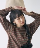 【フリークスストア/FREAK'S STORE】のマルチボーダー メローロンT 24AW 人気、トレンドファッション・服の通販 founy(ファニー) ファッション Fashion レディースファッション WOMEN トップス・カットソー Tops/Tshirt ロング / Tシャツ T-Shirts 2024年 2024 2024-2025秋冬・A/W Aw/Autumn/Winter/Fw/Fall/2024-2025 A/W・秋冬 Aw・Autumn/Winter・Fw・Fall-Winter 冬 Winter バランス Balance ボーダー Border 人気 Popularity 定番 Standard thumbnail ブラウン|ID: prp329100004119530 ipo3291000000029090012