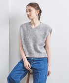 【ユナイテッドアローズ/UNITED ARROWS】のグリッターラメ ノースリーブ ニットベスト 人気、トレンドファッション・服の通販 founy(ファニー) ファッション Fashion レディースファッション WOMEN アウター Coat Outerwear トップス・カットソー Tops/Tshirt ニット Knit Tops キャミソール / ノースリーブ No Sleeves ベスト/ジレ Gilets/Vests コンパクト Compact スリーブ Sleeve ノースリーブ No Sleeve バランス Balance フェザーヤーン Feather Yarn フレンチ French ベスト Vest thumbnail SILVER|ID: prp329100004119568 ipo3291000000028680366