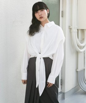 【ケービーエフ/KBF / URBAN RESEARCH】のレイヤードBIGシャツ 人気、トレンドファッション・服の通販 founy(ファニー) ファッション Fashion レディースファッション WOMEN トップス・カットソー Tops/Tshirt シャツ/ブラウス Shirts/Blouses 2024年 2024 2024-2025秋冬・A/W Aw/Autumn/Winter/Fw/Fall/2024-2025 A/W・秋冬 Aw・Autumn/Winter・Fw・Fall-Winter 冬 Winter おすすめ Recommend ドッキング Docking バランス Balance フロント Front ブルゾン Blouson ヘムライン Hemline |ID:prp329100004119572