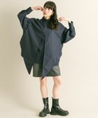 【ケービーエフ/KBF / URBAN RESEARCH】のレイヤードBIGシャツ 人気、トレンドファッション・服の通販 founy(ファニー) ファッション Fashion レディースファッション WOMEN トップス・カットソー Tops/Tshirt シャツ/ブラウス Shirts/Blouses 2024年 2024 2024-2025秋冬・A/W Aw/Autumn/Winter/Fw/Fall/2024-2025 A/W・秋冬 Aw・Autumn/Winter・Fw・Fall-Winter 冬 Winter おすすめ Recommend ドッキング Docking バランス Balance フロント Front ブルゾン Blouson ヘムライン Hemline thumbnail NAVY|ID: prp329100004119572 ipo3291000000028808146