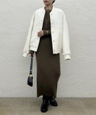 【パルグループ/PAL GROUP】の【Loungedress】シンプルリブニットワンピース 人気、トレンドファッション・服の通販 founy(ファニー) ファッション Fashion レディースファッション WOMEN ワンピース Dress ドレス Party Dresses ニットワンピース Knit Dresses thumbnail ブラウン|ID: prp329100004119780 ipo3291000000028564122