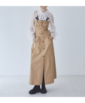 【レディアゼル/REDYAZEL】のバストベルトベアワンピース 人気、トレンドファッション・服の通販 founy(ファニー) ファッション Fashion レディースファッション WOMEN ワンピース Dress ベルト Belts おすすめ Recommend インナー Inner カットソー Cut And Sew スリット Slit ロング Long |ID:prp329100004119790