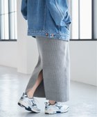 【スピック&スパン/Spick & Span】のスパンコールラメリブニットスカート 人気、トレンドファッション・服の通販 founy(ファニー) ファッション Fashion レディースファッション WOMEN スカート Skirt インナー Inner スウェット Sweat ストレッチ Stretch スパンコール Sequins トレンド Trend エレガント 上品 Elegant thumbnail グレーA|ID: prp329100004120132 ipo3291000000028497039