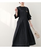 【ナチュラルクチュール/natural couture】の【WEB限定】キーネックタックプリーツジャンスカ 人気、トレンドファッション・服の通販 founy(ファニー) ファッション Fashion レディースファッション WOMEN インナー Inner ギャザー Gather シンプル Simple スリーブ Sleeve トレンド Trend フェミニン Feminine フロント Front プリーツ Pleats ロング Long 冬 Winter おすすめ Recommend 夏 Summer 2024年 2024 エレガント 上品 Elegant 2024-2025秋冬・A/W Aw/Autumn/Winter/Fw/Fall/2024-2025 thumbnail ブラック|ID: prp329100004120301 ipo3291000000028562902