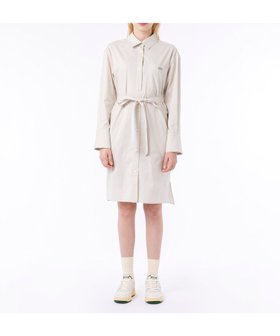 【ラコステ/LACOSTE】のマルチストライプシャツドレス / シャツワンピース 人気、トレンドファッション・服の通販 founy(ファニー) ファッション Fashion レディースファッション WOMEN ワンピース Dress ドレス Party Dresses シャツワンピース Shirt Dresses クラシック Classic ストレッチ Stretch ドレス Dress |ID:prp329100004120305