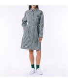 【ラコステ/LACOSTE】のマルチストライプシャツドレス / シャツワンピース 人気、トレンドファッション・服の通販 founy(ファニー) ファッション Fashion レディースファッション WOMEN ワンピース Dress ドレス Party Dresses シャツワンピース Shirt Dresses クラシック Classic ストレッチ Stretch ドレス Dress thumbnail モスグリーン|ID: prp329100004120305 ipo3291000000028562957