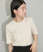 【アダム エ ロペ/ADAM ET ROPE'】の【WEB限定・洗える】ハートTシャツ 人気、トレンドファッション・服の通販 founy(ファニー) ファッション Fashion レディースファッション WOMEN トップス・カットソー Tops/Tshirt シャツ/ブラウス Shirts/Blouses ロング / Tシャツ T-Shirts 2024年 2024 2024春夏・S/S Ss,Spring/Summer,2024 S/S・春夏 Ss・Spring/Summer おすすめ Recommend コンパクト Compact フレア Flare ポケット Pocket ワイド Wide 夏 Summer 春 Spring 洗える Washable thumbnail キナリ(16)|ID: prp329100004120514 ipo3291000000028510964