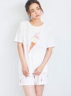 【ジェラート ピケ/gelato pique】のアイスクリームワンポイントTシャツ PNK[066]|ID:prp329100004120531