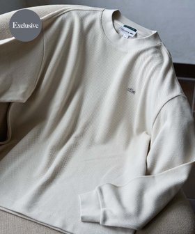 【アーバンリサーチ ドアーズ/URBAN RESEARCH DOORS / MEN】の『別注』LACOSTE*DOORS thick pique mock Long-Sleeve 人気、トレンドファッション・服の通販 founy(ファニー) ファッション Fashion メンズファッション MEN 2024年 2024 2024-2025秋冬・A/W Aw/Autumn/Winter/Fw/Fall/2024-2025 A/W・秋冬 Aw・Autumn/Winter・Fw・Fall-Winter 冬 Winter コレクション Collection スポーツ Sports スリーブ Sleeve モックネック Mock Neck ロング Long 人気 Popularity 別注 Special Order 秋 Autumn/Fall 鹿の子 Pique |ID:prp329100004121047