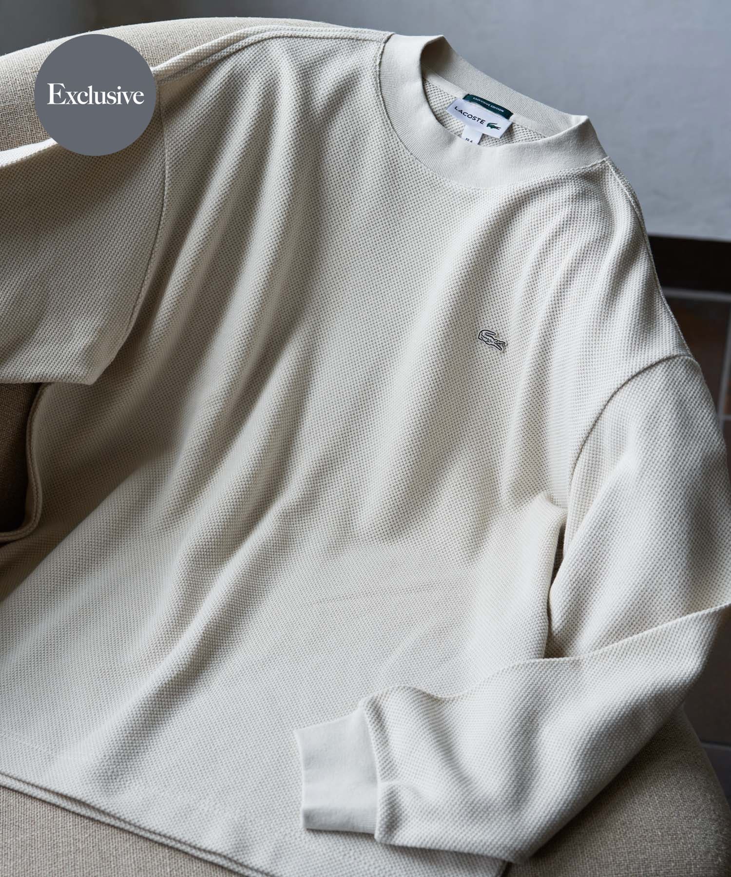 【アーバンリサーチ ドアーズ/URBAN RESEARCH DOORS / MEN】の『別注』LACOSTE*DOORS thick pique mock Long-Sleeve 人気、トレンドファッション・服の通販 founy(ファニー) 　ファッション　Fashion　メンズファッション　MEN　2024年　2024　2024-2025秋冬・A/W　Aw/Autumn/Winter/Fw/Fall/2024-2025　A/W・秋冬　Aw・Autumn/Winter・Fw・Fall-Winter　冬　Winter　コレクション　Collection　スポーツ　Sports　スリーブ　Sleeve　モックネック　Mock Neck　ロング　Long　人気　Popularity　別注　Special Order　秋　Autumn/Fall　鹿の子　Pique　 other-1|ID: prp329100004121047 ipo3291000000028540947