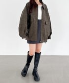 【ヘザー/Heather】のフェイクレザーBIGブルゾン 人気、トレンドファッション・服の通販 founy(ファニー) ファッション Fashion レディースファッション WOMEN アウター Coat Outerwear ブルゾン Blouson/Jackets おすすめ Recommend コンパクト Compact スリーブ Sleeve フェイクレザー Faux Leather ブルゾン Blouson ボトム Bottom ポケット Pocket ヴィンテージ Vintage thumbnail ヴィンテージブラウン|ID: prp329100004121072 ipo3291000000029461747