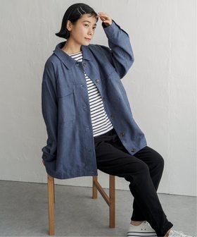 【エルビーシー/LBC】のスウェードライクシャウター 人気、トレンドファッション・服の通販 founy(ファニー) ファッション Fashion レディースファッション WOMEN ビッグ Big ポケット Pocket エレガント 上品 Elegant |ID:prp329100004121083