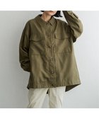 【エルビーシー/LBC】のスウェードライクシャウター 人気、トレンドファッション・服の通販 founy(ファニー) ファッション Fashion レディースファッション WOMEN ビッグ Big ポケット Pocket エレガント 上品 Elegant thumbnail オリーブ|ID: prp329100004121083 ipo3291000000028883594