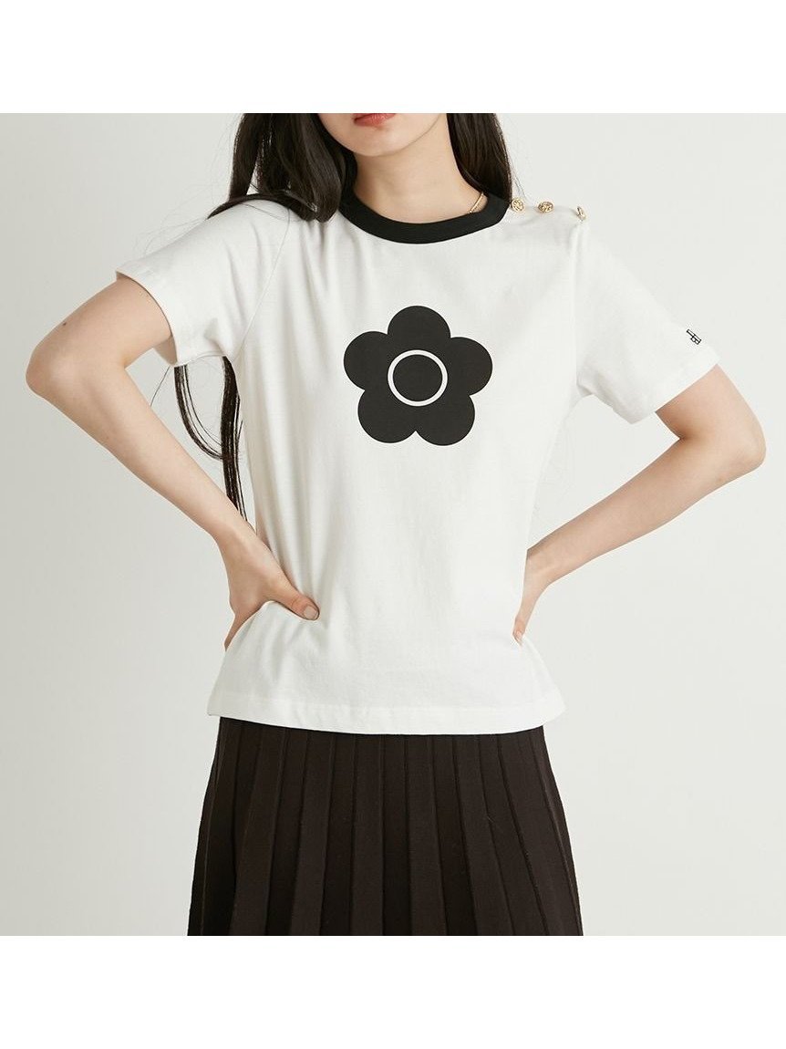 【リリーブラウン/Lily Brown】の【WEB・一部店舗限定カラー】【LILY BROWN*MARY QUANT】クラシックコンパクトTシャツ 人気、トレンドファッション・服の通販 founy(ファニー) 　ファッション　Fashion　レディースファッション　WOMEN　トップス・カットソー　Tops/Tshirt　シャツ/ブラウス　Shirts/Blouses　ロング / Tシャツ　T-Shirts　クラシック　Classic　コンパクト　Compact　 other-1|ID: prp329100004121187 ipo3291000000028120896