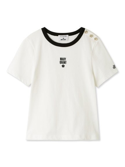 【リリーブラウン/Lily Brown】の【WEB・一部店舗限定カラー】【LILY BROWN*MARY QUANT】クラシックコンパクトTシャツ インテリア・キッズ・メンズ・レディースファッション・服の通販 founy(ファニー) 　ファッション　Fashion　レディースファッション　WOMEN　トップス・カットソー　Tops/Tshirt　シャツ/ブラウス　Shirts/Blouses　ロング / Tシャツ　T-Shirts　クラシック　Classic　コンパクト　Compact　MIX[930]|ID: prp329100004121187 ipo3291000000028120900