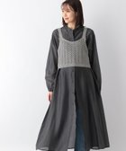 【グローバルワーク/GLOBAL WORK】のシアーシャツワンピース*ビスチェSET/138809 人気、トレンドファッション・服の通販 founy(ファニー) ファッション Fashion レディースファッション WOMEN ワンピース Dress シャツワンピース Shirt Dresses ダウン Down デニム Denim トレンド Trend ビスチェ Bustier ボトム Bottom thumbnail グレー15|ID: prp329100004121278 ipo3291000000028121919