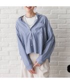 【グローバルワーク/GLOBAL WORK】の365日マイスタイルクロップドシャツ/987172 人気、トレンドファッション・服の通販 founy(ファニー) ファッション Fashion レディースファッション WOMEN トップス・カットソー Tops/Tshirt シャツ/ブラウス Shirts/Blouses クロップド Cropped シンプル Simple タンク Tank チュニック Tunic トレンド Trend バランス Balance レギュラー Regular ワイド Wide 人気 Popularity thumbnail ブルーランダムストライプ87|ID: prp329100004121281 ipo3291000000028515749