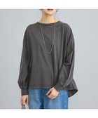 【コーエン/COEN】のピグメントドッキング刺繍Tシャツ DK.GRAY|ID: prp329100004121361 ipo3291000000029051785