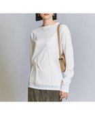 【ビューティ&ユース ユナイテッドアローズ/BEAUTY&YOUTH / UNITED ARROWS】のコットンナイロン天竺 シアー クルーネック Tシャツ OFF WHITE|ID: prp329100004121369 ipo3291000000028905569