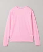 【ビューティ&ユース ユナイテッドアローズ/BEAUTY&YOUTH / UNITED ARROWS】のコットンナイロン天竺 シアー クルーネック Tシャツ PINK|ID: prp329100004121369 ipo3291000000028905571