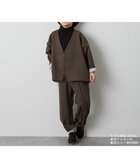 【リジェール/riziere / KIDS】のノーカラージャケットセットアップ(裏地ストライプ) 人気、トレンドファッション・服の通販 founy(ファニー) ファッション Fashion キッズファッション Fashion for Kids おすすめ Recommended / Our Picks インナー Innerwear カーディガン Cardigan, Knitwear ジャケット Jacket, Outerwear ストライプ Stripe, Striped Pattern スマート Smart, Elegant セットアップ Set-Up, Coordinated Outfit ポケット Pocket, Pocket Detail 人気 Popular, Best Seller 入学式 Entrance Ceremony 結婚式 Wedding thumbnail BROWN|ID: prp329100004121397 ipo3291000000032727930