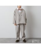【リジェール/riziere / KIDS】のノーカラージャケットセットアップ(裏地ストライプ) 人気、トレンドファッション・服の通販 founy(ファニー) ファッション Fashion キッズファッション Fashion for Kids おすすめ Recommended / Our Picks インナー Innerwear カーディガン Cardigan, Knitwear ジャケット Jacket, Outerwear ストライプ Stripe, Striped Pattern スマート Smart, Elegant セットアップ Set-Up, Coordinated Outfit ポケット Pocket, Pocket Detail 人気 Popular, Best Seller 入学式 Entrance Ceremony 結婚式 Wedding thumbnail SAND|ID: prp329100004121397 ipo3291000000032727932
