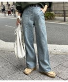 【シーピーシーエム/CPCM】のUSAコットンランチパンツ 人気、トレンドファッション・服の通販 founy(ファニー) ファッション Fashion レディースファッション WOMEN パンツ Pants サイドジップ Side Zip ジーンズ Jeans ストレート Straight デニム Denim ポケット Pocket ワーク Work thumbnail ブルー|ID: prp329100004121542 ipo3291000000028742899