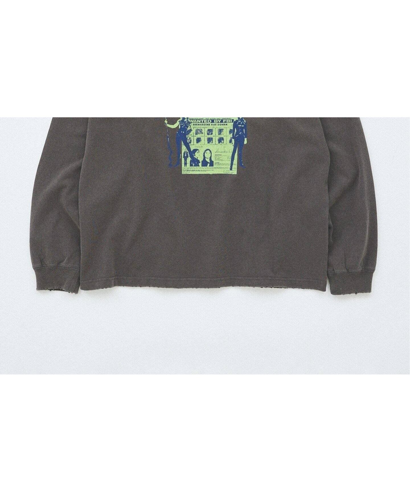 【ジャーナルスタンダード/JOURNAL STANDARD / MEN】のSONIC YOUTH L/S TEE インテリア・キッズ・メンズ・レディースファッション・服の通販 founy(ファニー) 　ファッション　Fashion　メンズファッション　MEN　インナー　Inner　スリーブ　Sleeve　プリント　Print　ユーズド　Used　ロング　Long　ヴィンテージ　Vintage　ブラック A|ID: prp329100004121612 ipo3291000000028530465