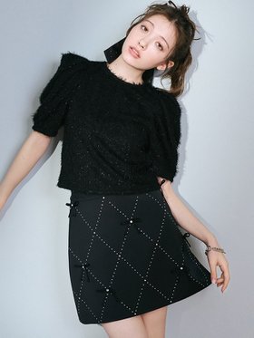 【リリーブラウン/Lily Brown】 【WEB限定カラー】 L.B CANDY STOCK ビジューリボンミニスカート人気、トレンドファッション・服の通販 founy(ファニー) 雑誌掲載アイテム Magazine Items ファッション雑誌 Fashion Magazines スウィート Sweet ファッション Fashion レディースファッション WOMEN スカート Skirt ミニスカート Mini Skirts 3月号 March Issue 雑誌 Magazine |ID:prp329100004121641