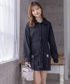 【クリア/clear】の【スタイルアップ効果】ミニタリーミニワンピース 人気、トレンドファッション・服の通販 founy(ファニー) ファッション Fashion レディースファッション WOMEN ワンピース Dress おすすめ Recommend スニーカー Sneakers 切替 Switching thumbnail BK|ID: prp329100004121738 ipo3291000000028907683