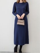 【ドゥーベル/Doux Belle】の【Doux Belle】冬新作 ワンピース ロングワンピース 人気、トレンドファッション・服の通販 founy(ファニー) ファッション Fashion レディースファッション WOMEN ワンピース Dress シンプル Simple ジャケット Jacket スウェット Sweat フィット Fit ベーシック Basic ポケット Pocket ラウンド Round ロング Long エレガント 上品 Elegant 冬 Winter 春 Spring 秋 Autumn/Fall thumbnail ネイビー|ID: prp329100004121755 ipo3291000000028126814