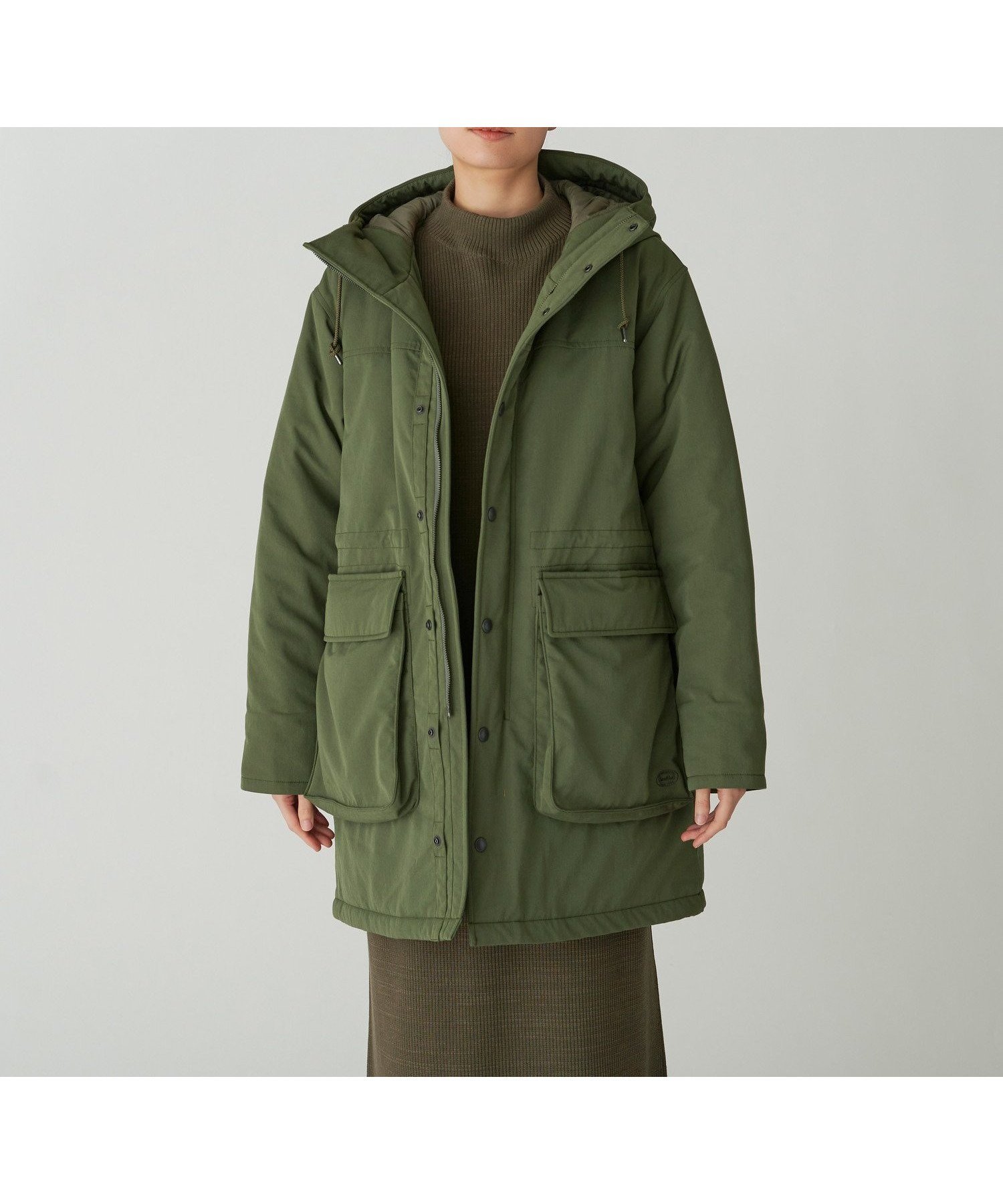 【スノーピーク/SNOW PEAK】のTAKIBI Weather Padded Coat インテリア・キッズ・メンズ・レディースファッション・服の通販 founy(ファニー) 　ファッション　Fashion　レディースファッション　WOMEN　アウター　Coat Outerwear　コート　Coats　アウトドア　Outdoor　クラシック　Classic　軽量　Lightweight　ドット　Dot　フロント　Front　ポケット　Pocket　ロング　Long　ワンポイント　One Point　A/W・秋冬　Aw・Autumn/Winter・Fw・Fall-Winter　Olive|ID: prp329100004122192 ipo3291000000028132969