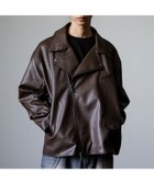 【ロッキーモンロー/Rocky Monroe】のPUレザー ダブルライダースジャケット 人気、トレンドファッション・服の通販 founy(ファニー) ファッション Fashion レディースファッション WOMEN アウター Coat Outerwear ジャケット Jackets ライダース Riders Jacket インナー Inner カットソー Cut And Sew カーゴパンツ Cargo Pants ショルダー Shoulder スラックス Slacks デニム Denim トレンド Trend トレーナー Trainer ドロップ Drop バランス Balance ビッグ Big フラップ Flap フレア Flare ポケット Pocket ルーズ Loose ワイド Wide 再入荷 Restock/Back In Stock/Re Arrival エレガント 上品 Elegant thumbnail ブラウン|ID: prp329100004122325 ipo3291000000028137762