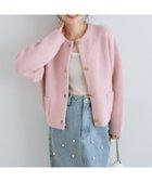 【ラブティックボンボン/La boutique BonBon】の【着回し◎】ハイクオリティヘアリーウールニットジャケット 人気、トレンドファッション・服の通販 founy(ファニー) ファッション Fashion レディースファッション WOMEN アウター Coat Outerwear ジャケット Jackets ジャケット Jacket エレガント 上品 Elegant thumbnail ピンク|ID: prp329100004122345 ipo3291000000028755135