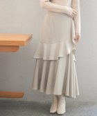 【セゾンドパピヨン/SAISON DE PAPILLON】のアシンメトリティアードロングスカート 人気、トレンドファッション・服の通販 founy(ファニー) ファッション Fashion レディースファッション WOMEN スカート Skirt ロングスカート Long Skirt おすすめ Recommend アシンメトリー Asymmetry カットソー Cut And Sew シンプル Simple ティアード Tiered フィット Fit フレア Flare ロング Long thumbnail ベージュ|ID: prp329100004122590 ipo3291000000028701419