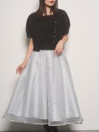 【セルフォード/CELFORD】のシアーフレアスカート 人気、トレンドファッション・服の通販 founy(ファニー) ファッション Fashion レディースファッション WOMEN スカート Skirt Aライン/フレアスカート Flared A-Line Skirts おすすめ Recommend アシンメトリー Asymmetry オーガンジー Organdy カットソー Cut And Sew サテン Satin ダウン Down トリミング Trimming ポケット Pocket ランダム Random 春 Spring thumbnail MNT[021]|ID: prp329100004122595 ipo3291000000028374960