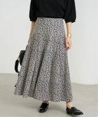 【イエナ/IENA】のフラワー刺繍タックフレアスカート 人気、トレンドファッション・服の通販 founy(ファニー) ファッション Fashion レディースファッション WOMEN スカート Skirt Aライン/フレアスカート Flared A-Line Skirts フラワー Flower thumbnail ブラック A|ID: prp329100004122661 ipo3291000000028139170