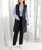 【ラナン/Ranan】の2点セット ロングジレセットアップ 人気、トレンドファッション・服の通販 founy(ファニー) ファッション Fashion レディースファッション WOMEN アウター Coat Outerwear トップス・カットソー Tops/Tshirt ベスト/ジレ Gilets/Vests トレンド Trend thumbnail ネイビー|ID: prp329100004122713 ipo3291000000028947580