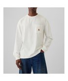 【ギャップ/GAP】のポケットTシャツ 人気、トレンドファッション・服の通販 founy(ファニー) ファッション Fashion レディースファッション WOMEN トップス・カットソー Tops/Tshirt シャツ/ブラウス Shirts/Blouses ロング / Tシャツ T-Shirts パッチ Patch ポケット Pocket 長袖 Long Sleeve thumbnail NEW_OFF_WHITE|ID: prp329100004122859 ipo3291000000028349566