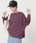 【フリークスストア/FREAK'S STORE】のバスクボーダー ロングスリーブ Tシャツ【限定展開】 24AW 人気、トレンドファッション・服の通販 founy(ファニー) ファッション Fashion レディースファッション WOMEN トップス・カットソー Tops/Tshirt シャツ/ブラウス Shirts/Blouses ロング / Tシャツ T-Shirts 2024年 2024 2024-2025秋冬・A/W Aw/Autumn/Winter/Fw/Fall/2024-2025 A/W・秋冬 Aw・Autumn/Winter・Fw・Fall-Winter 冬 Winter シンプル Simple スリーブ Sleeve バスク Basque パープル Purple フィット Fit プチプライス・低価格 Affordable ボーダー Border ロング Long 人気 Popularity 吸水 Water Absorption 定番 Standard thumbnail ネイビー×レッド|ID: prp329100004123156 ipo3291000000028888075