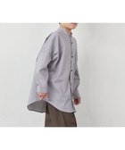 【リジェール/riziere / KIDS】のバンドカラーリラックスシャツ(ボタン取り外し対応) 人気、トレンドファッション・服の通販 founy(ファニー) ファッション Fashion キッズファッション KIDS 人気 Popularity thumbnail GRAY|ID: prp329100004123931 ipo3291000000029473246